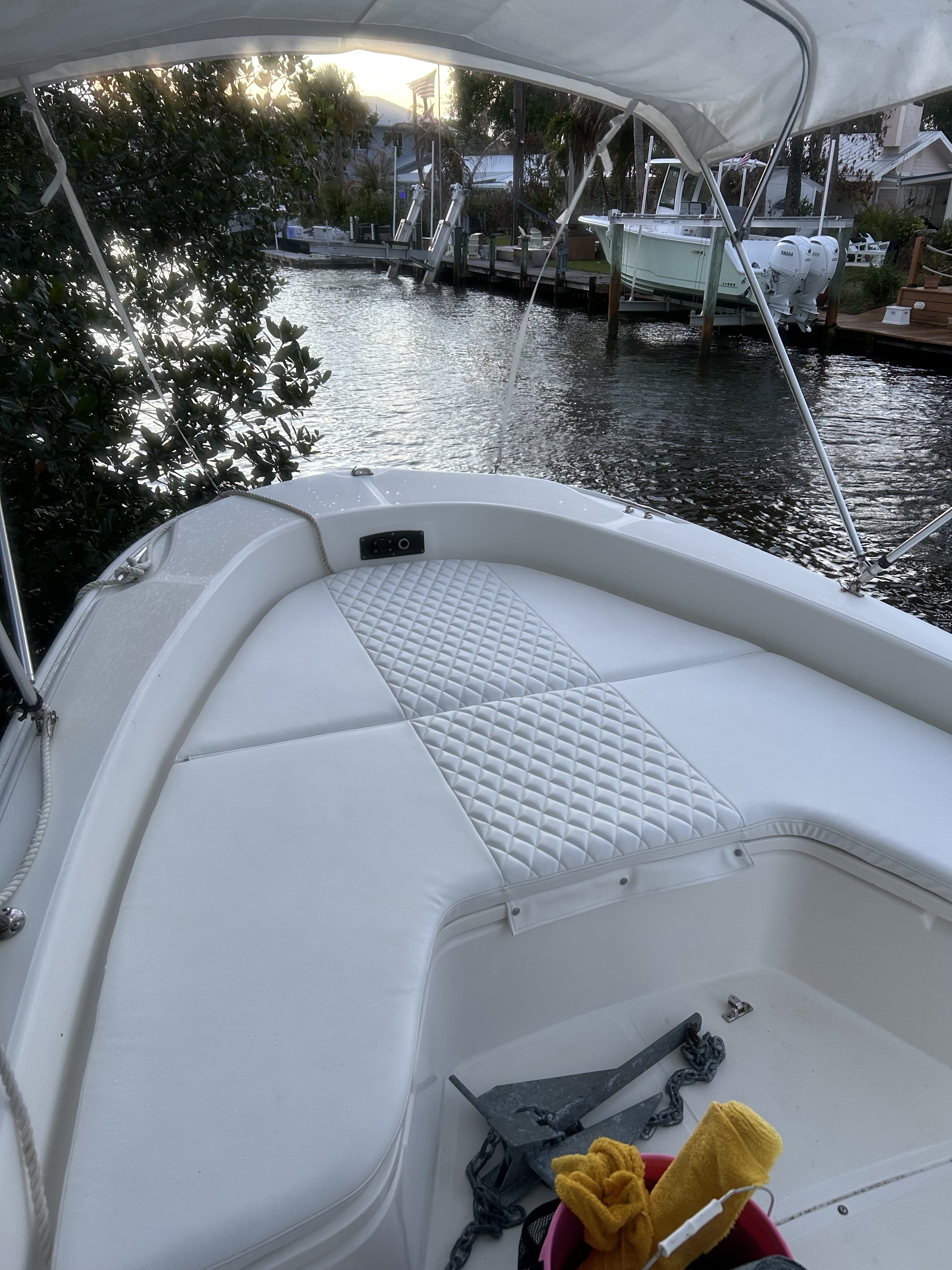 After: clean bow seating